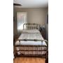 Full Brass Bed (Mattress & Box)