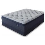 King Serta Grandmere Large Gel Pillow Top Mattress