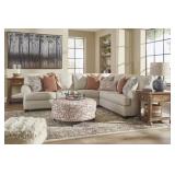 Ashley 192 Amici Linen 3 pc Designer Sectional