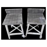 Lot of 2 IFD Farmhouse 24" Stools