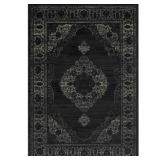 $1148 8x10 Hudson Graphite Area Rug