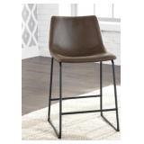 Ashley D372 Centiar 24-in Brown Bucket Stool