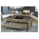 Ashley T883-9 Nafferburg Storage/Lift Top Table