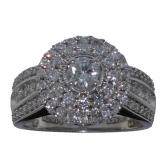 10kt Gold 1.25 ct Round Brilliant Diamond Ring