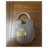 11-in  Metal Padlock w/ Keys