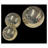 3 Pc Battery Operated Gold Ball Liights