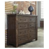 Ashley B633 Starmore XL Rustic 8 Drawer Dresser