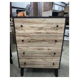 Ashley EB5-514 4 Drawer Mid Century Chest