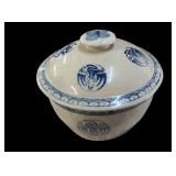 Blue & White Casserole Bowl w