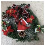 Battery Lighted Wreath w