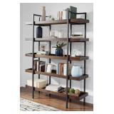 Ashley H633 Starmore 76" Industrial Bookcase