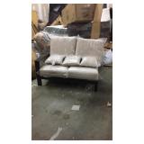 P-645-855 Patio Sectional Piece w/ Pillows