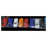 8 Race Trucks Set