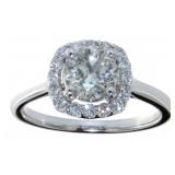 14kt Gold 1.32 ct Round Brilliant Diamond Ring