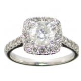 14 kt Gold 1.84 ct Round Brilliant Diamond Ring