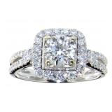 14K Gold 1.62 ct Round Diamond Ring