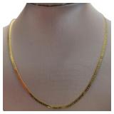 14kt Gold 20" Elegant Estate Necklace