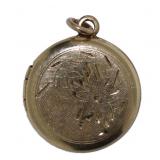 10kt Gold Antique Hanging Locket