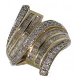 10kt Gold Brilliant 1/2 ct Diamond Ring