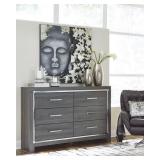 Ashley B214 Lodanna Gray Dresser
