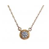14kt Rose Gold 1/3 ct Diamond Necklace