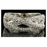 Beautiful White Topaz Quality Ring