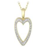 Diamond Accent Heart Pendant