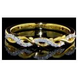 Antique Style Diamond Wedding Band