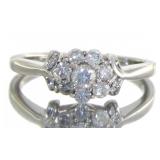 10kt Gold Antique Style 1/2 ct Diamond Ring
