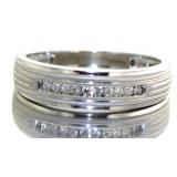 10kt White Gold Gent