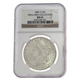 1885-O McClaren Collection MS63 Morgan Dollar