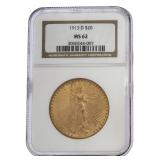 1913-D Saint Gaudens MS63 $20.00 Gold Double Eagle