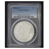 1904 New Orleans MS63 Morgan Silver Dollar