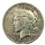 1934-P Peace Silver Dollar *Key Date
