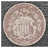 1882 Shield Nickel *Better Date