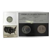 1936-D MS66 GEM Washington Silver Quarter