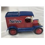 ERTL Metal News Car Bank