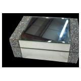 Mirror Top Jewelry Case