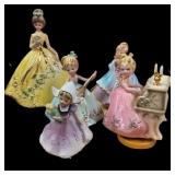 (5) China Ladies-Lady at Piano Repaired