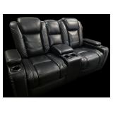 Ashley PWR Reclining Home Theater Love Seat