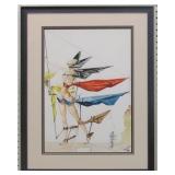 Costumes Shakespeare Giclee By Salvador Dali