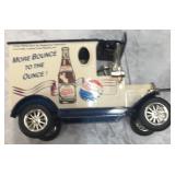 Estate Vintage Pepsi  Truck  Piggy Bank