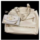 Winter White IMAN Purse & Wallet