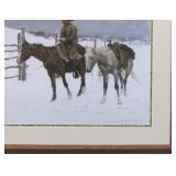 Fall Of The Cowboy Giclee By Fredric Remington
