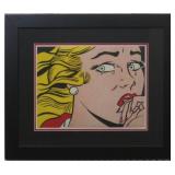Crying Girl Giclee By Roy Lichtenstein