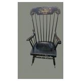 Beautiful Estate Black Rocker