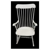 White Estate Rocker