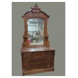 Marble Top Victorian Dresser