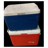 (2) Coolers Coleman & Gott