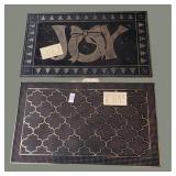 2 Pc Rubber Mats